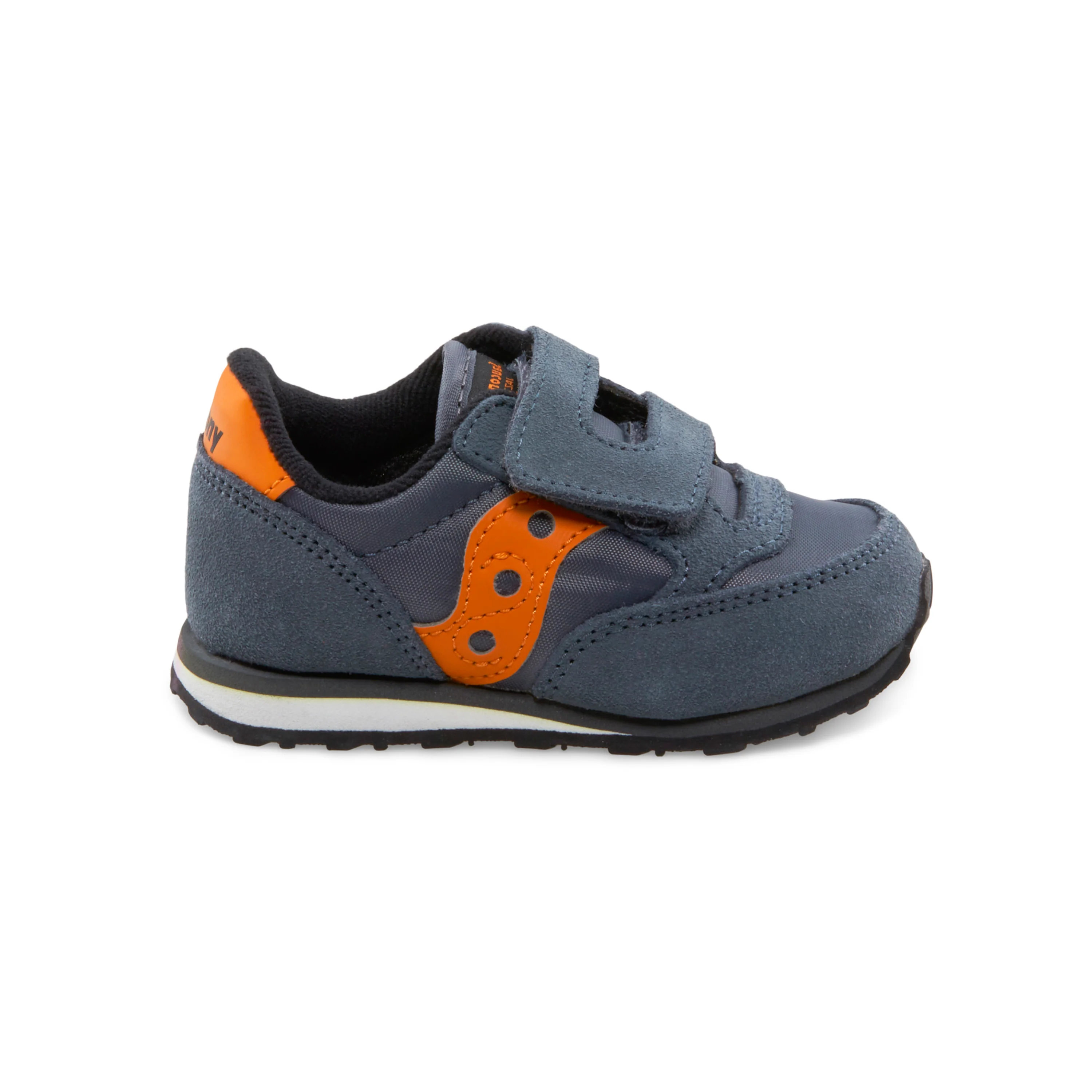 Jazz Hook & Loop Sneaker - Little Kid Grey/Orange - Image 8
