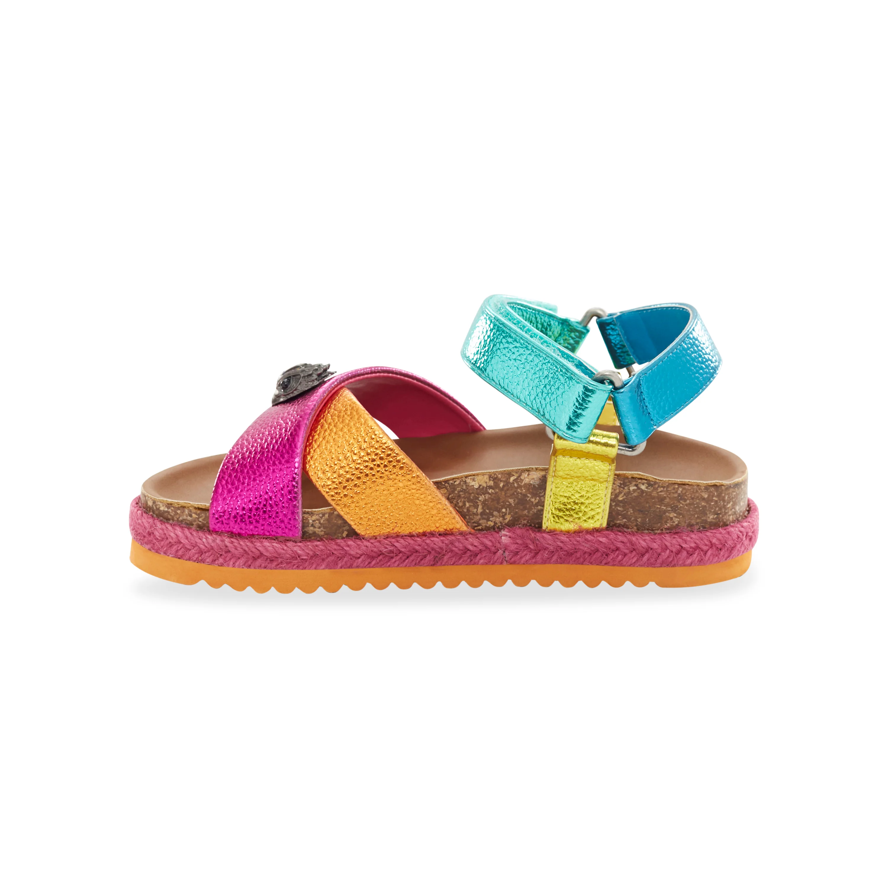 Mini Kensington Espadrille Sandal - Big Kid Rainbow - Image 7
