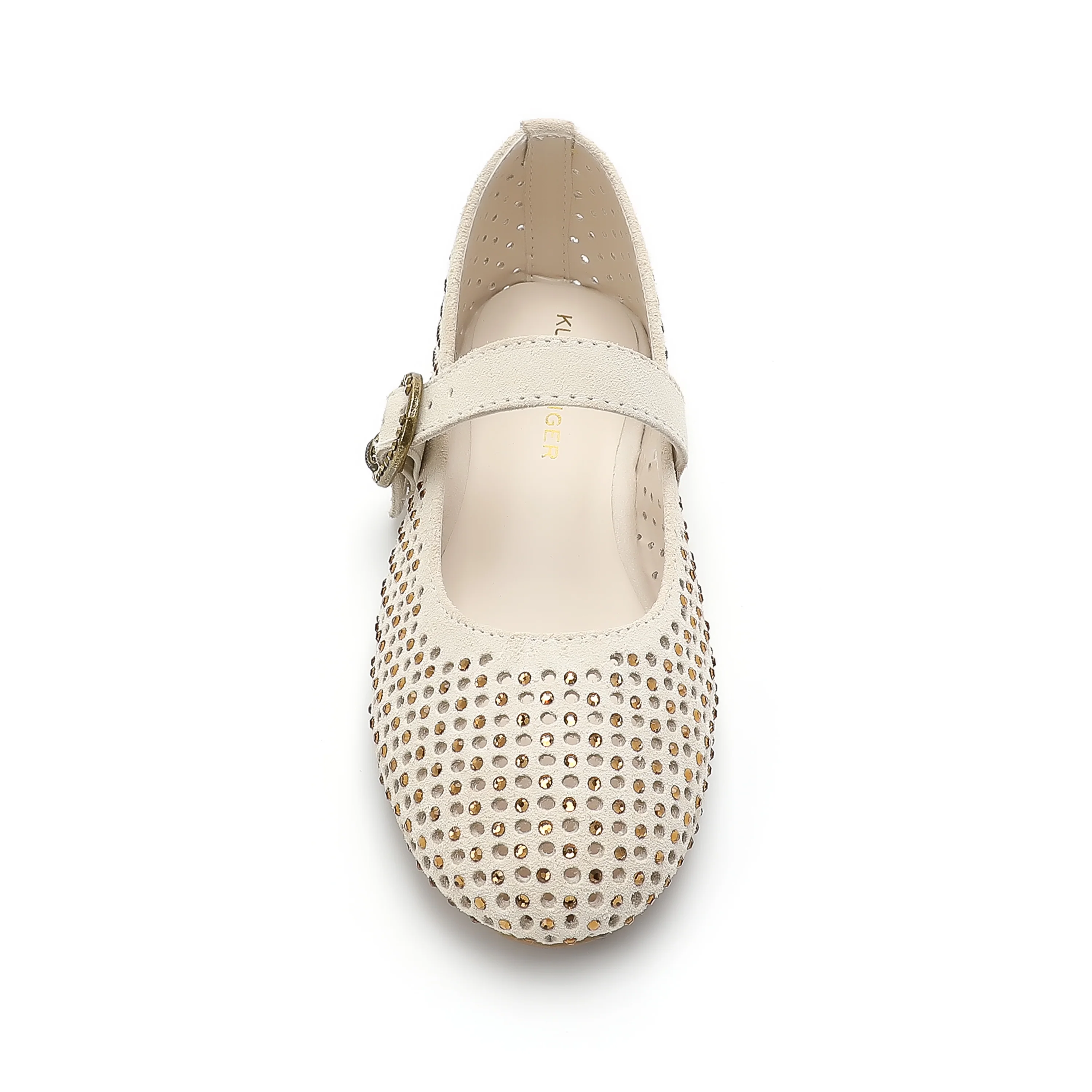 Mini Mayfair Ballet Flat - Big Kid Bone - Image 4