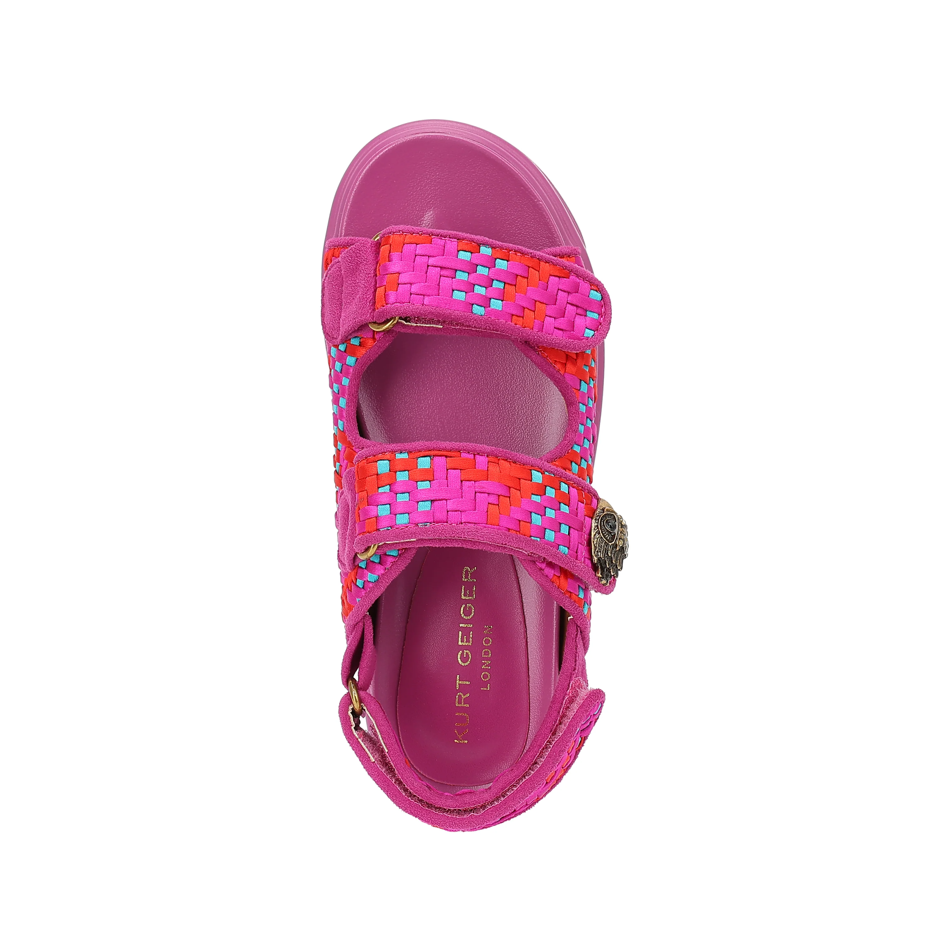Mini Orson Sandal - Big Kid Purple/Red - Image 5