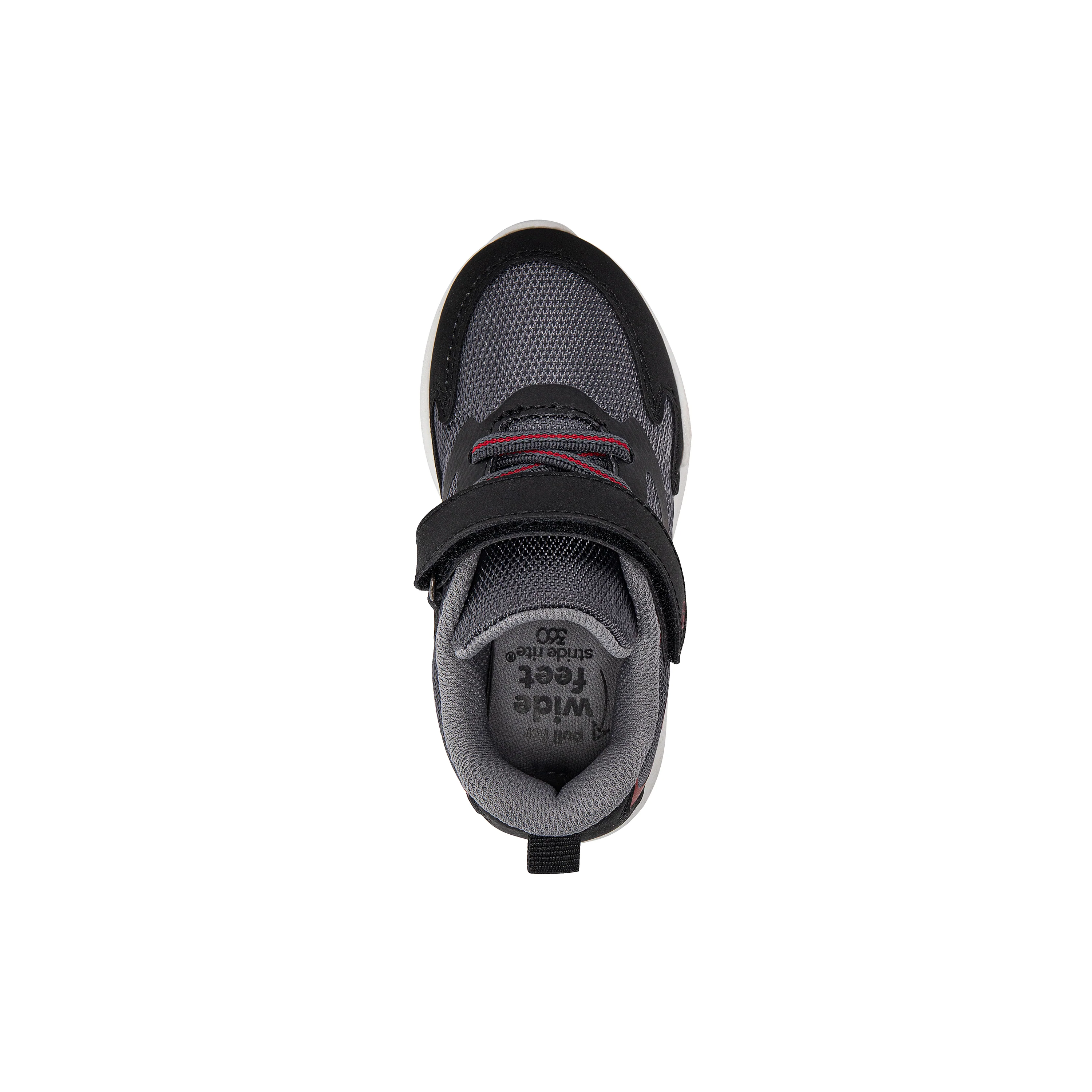 Ridley Sneaker - Big Kid Black/Red - Image 6